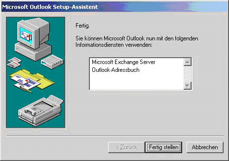 Outlook Setup-Assistent